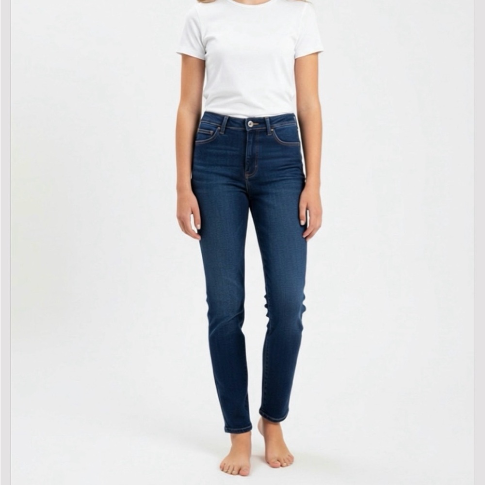 Jordace Vintage Molly Skinny High-Rise Jeans Dark Denim Wash NWT Size 30